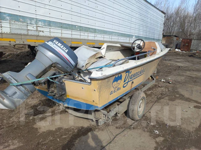 Yamaha Fish 17. 1990 ���, ����� 5��., ��������� ���������, 60��.�., ������ ����