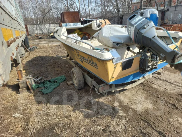 Yamaha Fish 17. 1990 ���, ����� 5��., ��������� ���������, 60��.�., ������ ����