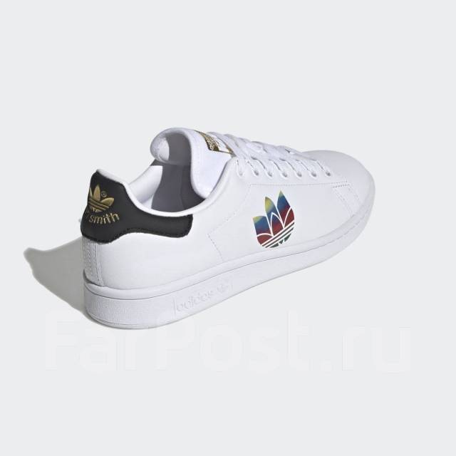 100% Оригинал Женские Кожаные Кроссовки Adidas Stan Smith FW2443 - Обувь во  Владивостоке adidas fw2443