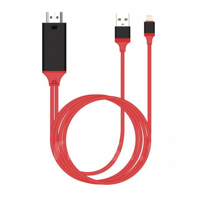 Lightning hdmi кабель подключение к телевизору