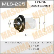 ����� Masuma MLS-225 12*1.5 honda MLS225 ����