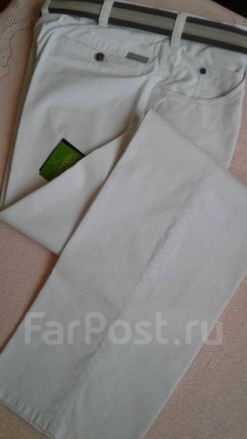 Продаются брюки мужские Wegener белые Германия, 50, 58, лето, новый, в ...