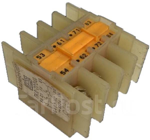 ПКЛ-2204А приставка контактная 660VAC 16А 2NO+2NC - Запчасти и ...
