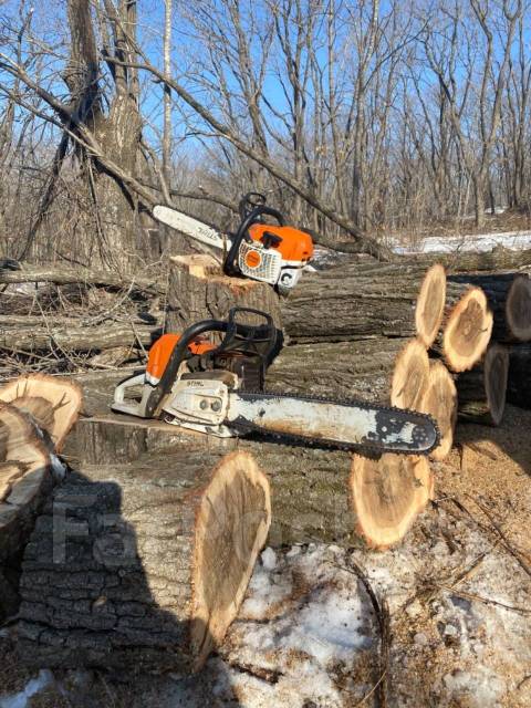 Планировка участка, корчевание, установка дренажа, спил деревьев во ...