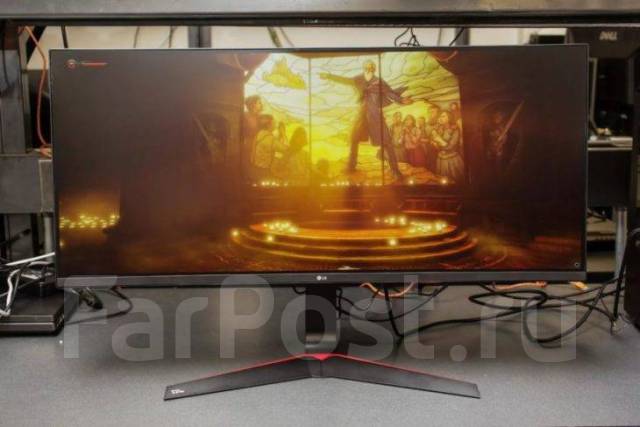Монитор изогнутый LG Ultra Gear 34" 34UC89G, Samsung, IPS, б/у, в ...