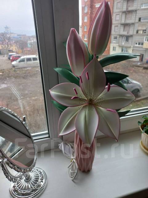 Светильник/ночник Лилия - Свет и электрика во Владивостоке