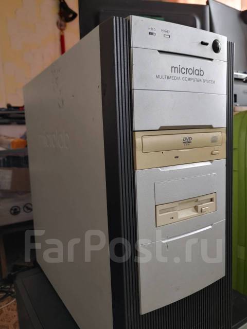 Системный блок microlab, б/у, в наличии. Цена: 500₽ во Владивостоке