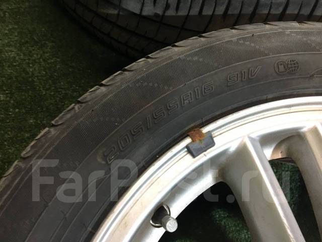 Комплект колес Subaru Dunlop Enasave EC204 205/55/R16 Лето 2018 год ...