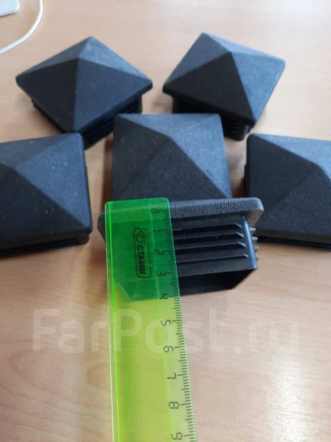 Заглушка для профильной трубы 60*60мм \"Домик\" - Металлоконструкции и ...