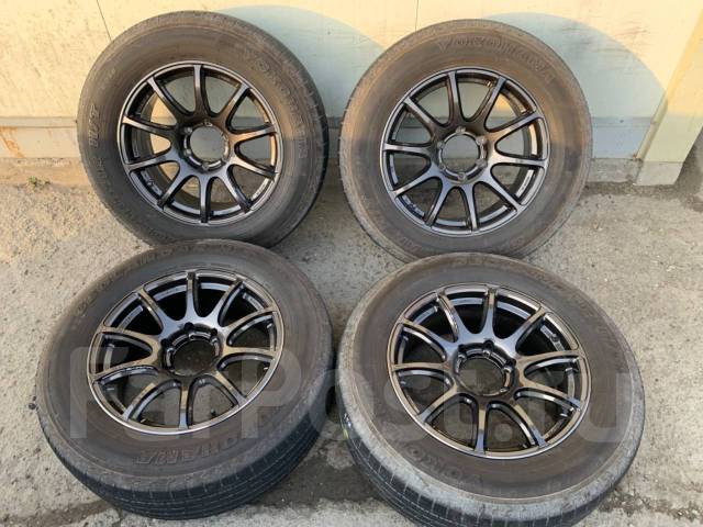 265/60R18 лето Rays R18 8j 20 made in Japan Yokohama Geolandar H/T G056 ...