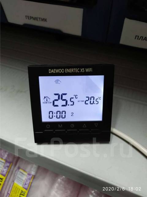 Терморегулятор черный Daewoo Enertec X-5 (Wi-fi), новый, в наличии ...