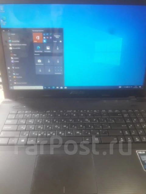 Asus X75A. 17.3", 2,5����, ��� 6 ��, ���� 329���, WiFi: 1, Bluetooth: 1, ����������� �� 1��. ����