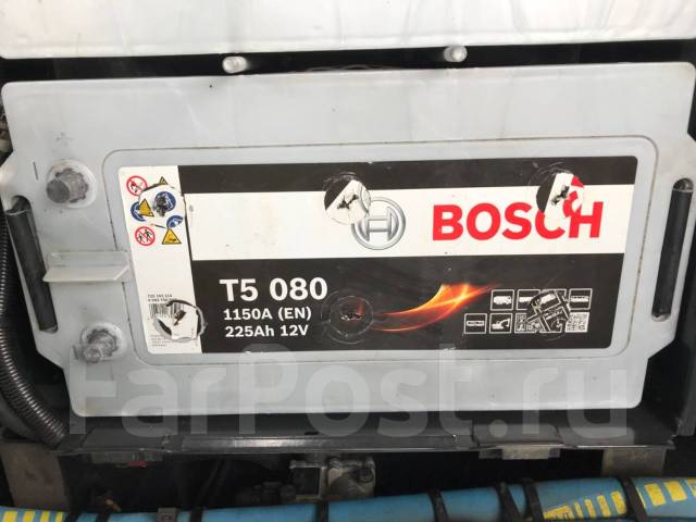 Аккумулятор bosch t5 080