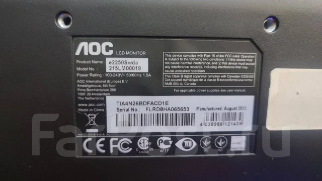 AOC. 22" ����