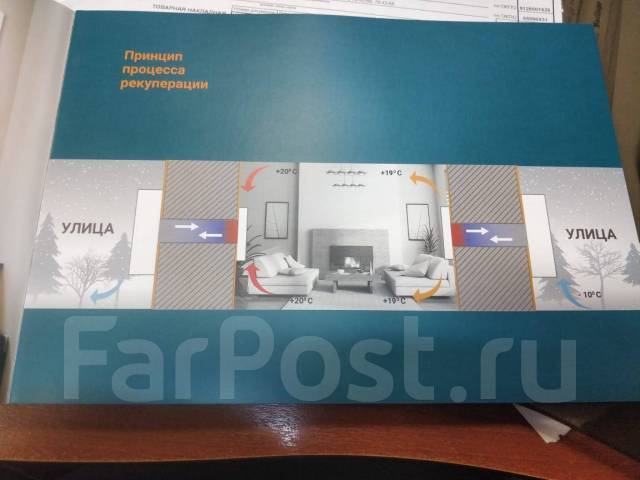 Приточно-вытяжная вентиляция Рекуператор, Бризер, клапаны, новый, в ...