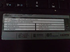 Acer Aspire 5720G. 15.6", ��� 8 ��, ���� 1 000���, WiFi: 1, Bluetooth: 1, ����������� �� 2��. ����