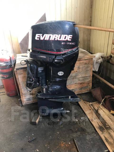 Продам лодочный двигатель Evinrude 90 - Лодочные моторы в Красноярске
