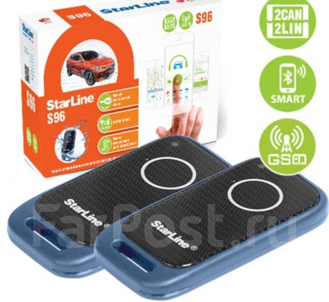 Сигнализация Starline S96 V2 GSM, с установкой 2CAN, 2LIN, новый, в ...
