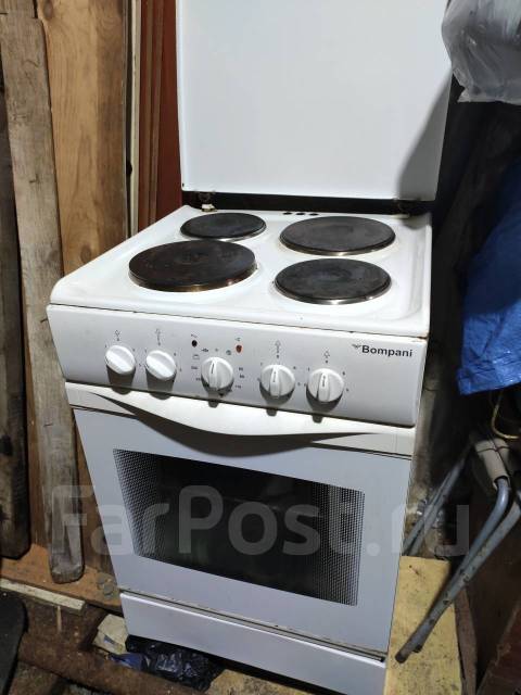 Продам кухонную электропечь bompani 4 конфорки рабочие +противень ...