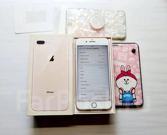 Apple iPhone 8 Plus. �����, �������, 3G, 4G LTE, ����������, NFC ����