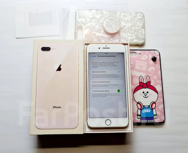 Apple iPhone 8 Plus. �����, �������, 3G, 4G LTE, ����������, NFC ����