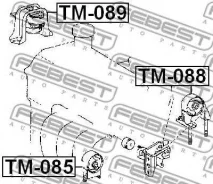 ������� ��������� | ��� ����/��� | Febest TM088 TM088 ����