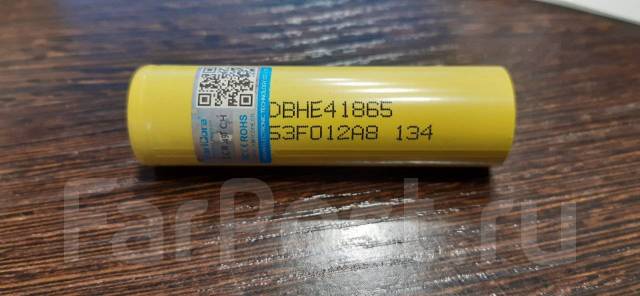 Новые-4шт. Высокотоковый Аккумулятор Li-Ion 18650 для LG Lgdbhe41865 ...