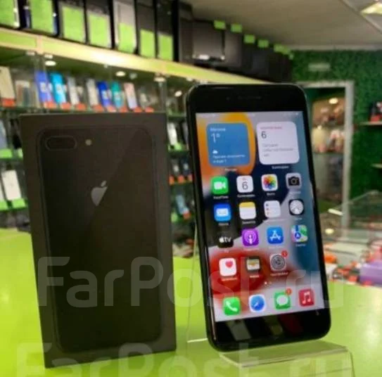 Apple iPhone 8 Plus. �/�, ������, 4G LTE, NFC ����