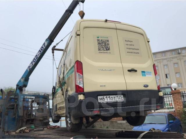 Эвакуатор 3т, с краном, лебедкой, попутно из Уссурийска до Владивостока ...