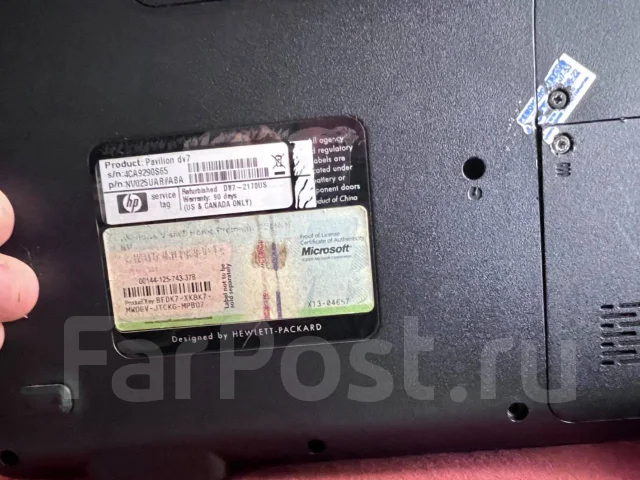 HP Pavilion dv7. WiFi: 1, Bluetooth: 1 ����