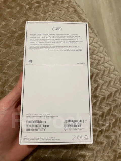 Apple iPhone 8 Plus. �/�, �����������, 3G, 4G LTE, NFC ����