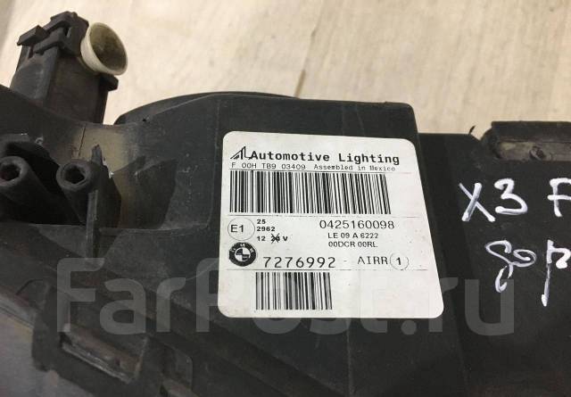    BMW X3 F25   OEM 63117276992 7276992 63117276992 