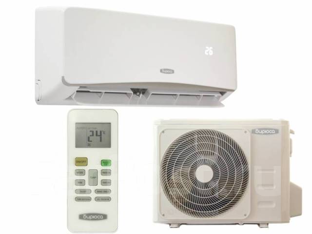 Кондиционер Бирюса B-09 FP / SP на 25 кв. м, 25 м², новый, в наличии во ...