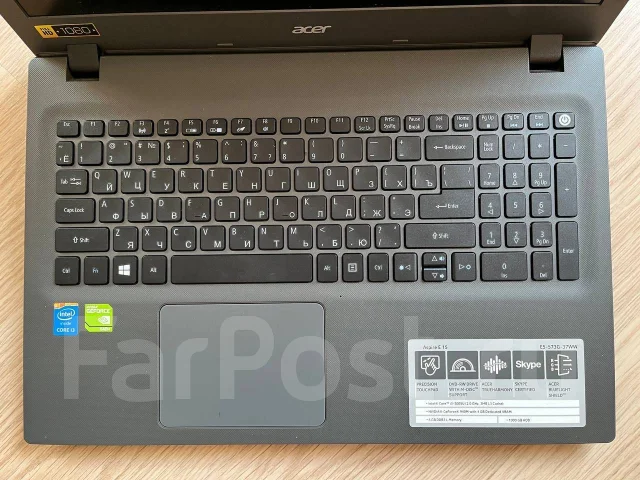 Acer Aspire E5-573G-37WW. 15.6", 2����, ��� 6 ��, ���� 1 000���, WiFi: 1, Bluetooth: 1, ����������� �� 7��. ����