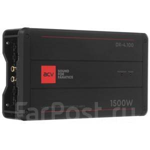 ACV DX-4.100 - 4х канальный усилитель, 4*100 Вт - Усилители звука в ...