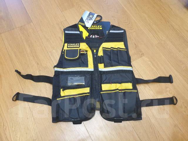 Жилет строителя электрика Stanley FatMax FMST1-71181, новый, под заказ ...