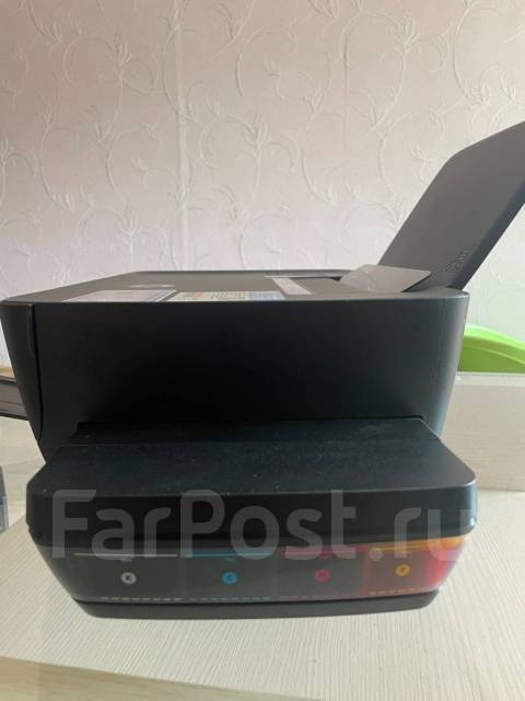 Принтер hp tank 115 с СНПЧ, б/у, в наличии. Цена: 9 000₽ во Владивостоке