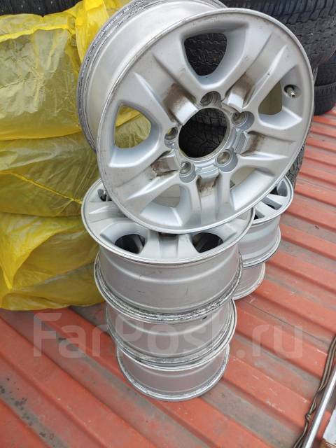 Диски литые Toyota Land Cruiser R16, 16", 1 шт, 5x150, 820,00 кг. 110,1 ...