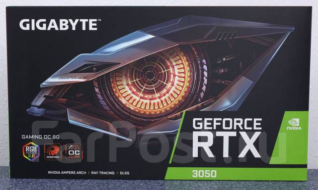 RTX 3050 Gigabyte 8G OC (новая, не вскрытая) В наличии, новый. Цена: 20 ...