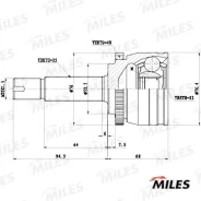 ���� �������� Hyundai Solaris/KIA RIO II 05- III 10- (� ABS) GA20664 ����� ����� GA20664 ����