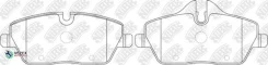 ������� ��������� BMW 1(E81) 04- �����. NIBK PN0508 PN0508 ����