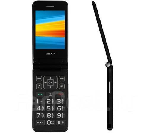 Классная раскладушка DEXP V285 2SIM, 1000мАч, 2.8", Гарантия ...