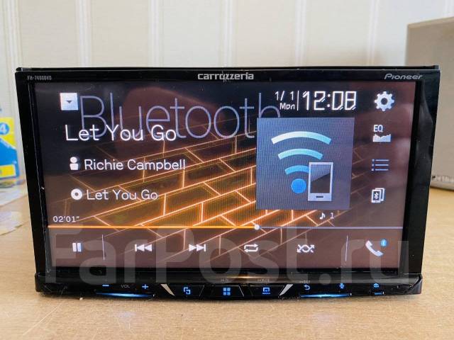 carrozzeria　FH-7400DVD Carrozzeria DVD deck DVD player FH-7400DVD CD DVD USB
