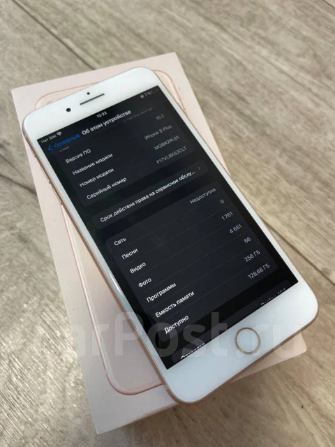 Apple iPhone 8 Plus. �/�, �������, 4G LTE ����