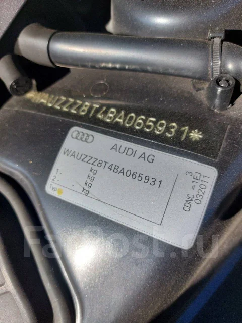 Audi A5. WAUZZZ8T4BA065931, CDNC ����