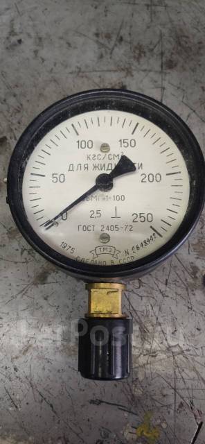 Манометр 0БМГн1-100 - Инструмент и оборудование во Владивостоке