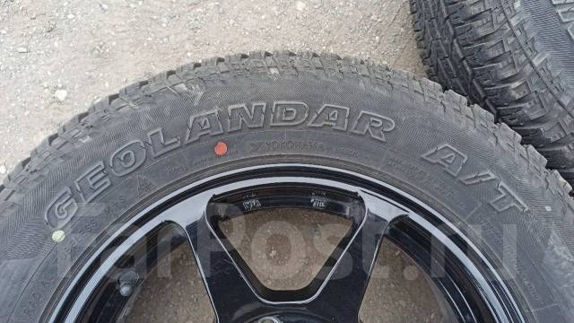 Колёса в сборе 175/80 R16 Jimny Escudo Нива Yokohama Geolandar A/T G015 ...