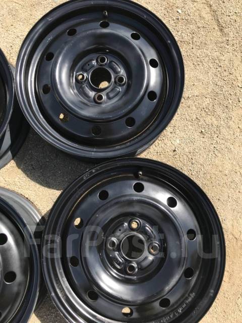 Железные диски R15 4/100 Toyota. N 61 - Диски в Артеме