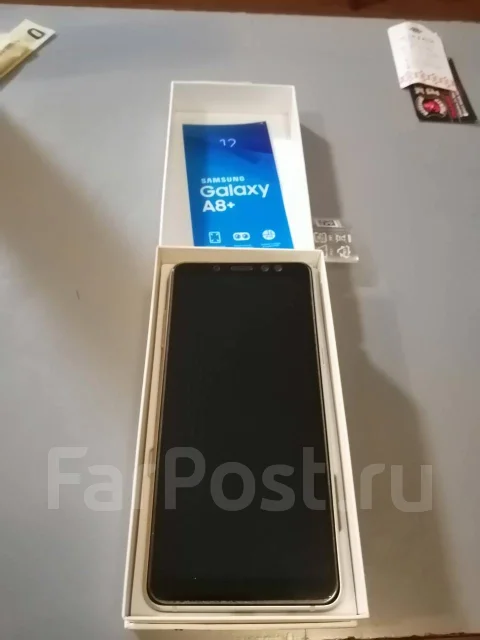 Samsung Galaxy A8+. �/�, �������, 4G LTE, Dual-SIM, NFC ����
