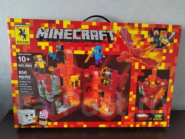 Акция 1 день! Конструктор Лего Майнкрафт (Аналог), lego minecraft 856д ...